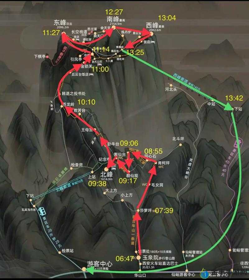 探寻来自江湖华山松树林的独特走法攻略：从何处起步走向华山松树林